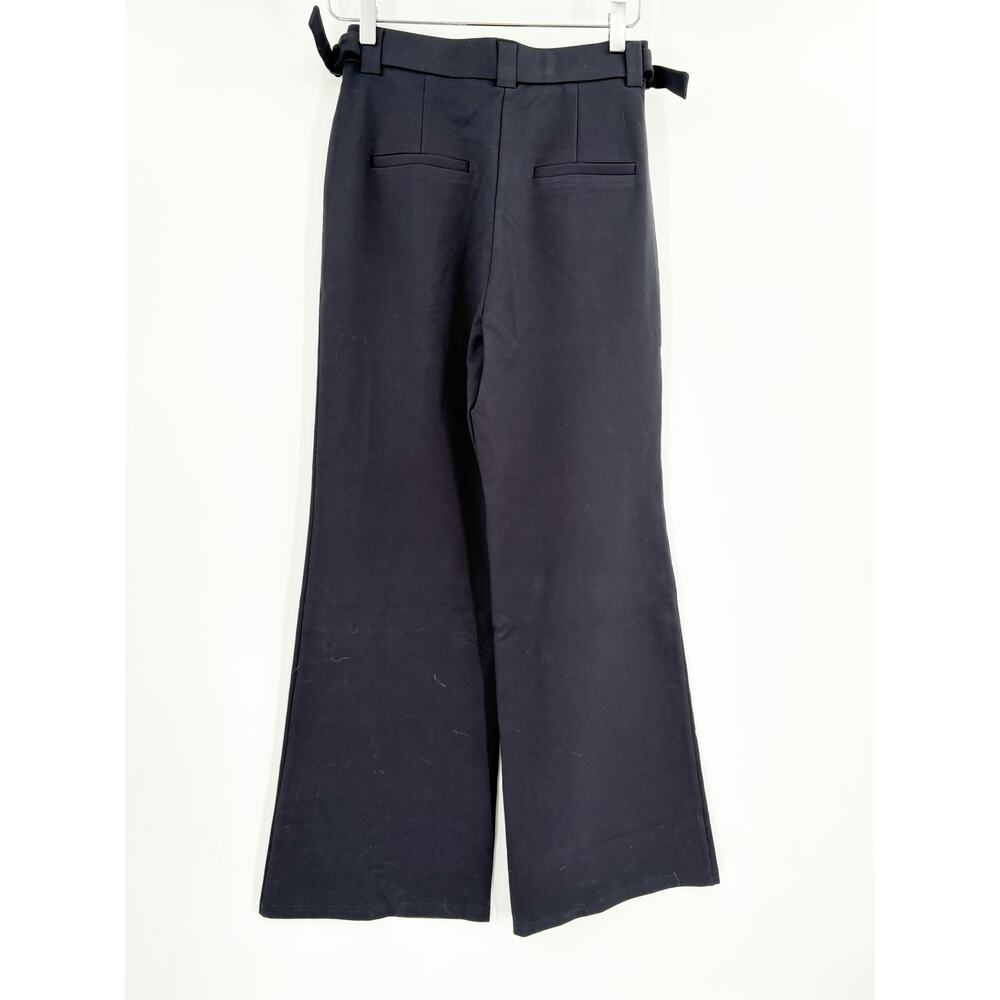 OGL Pants Size S NEW Navy Blue Pockets Adjustable Belt - Picture 3 of 8